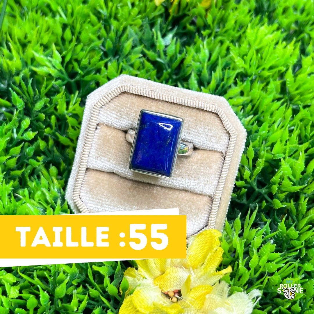 Bague Argent Lapis Lazuli #129