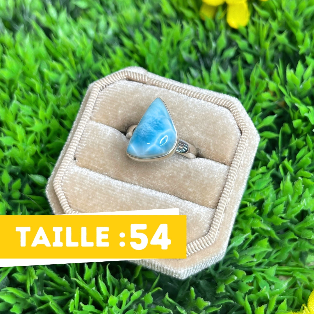 Bague Argent 925 Larimar #149