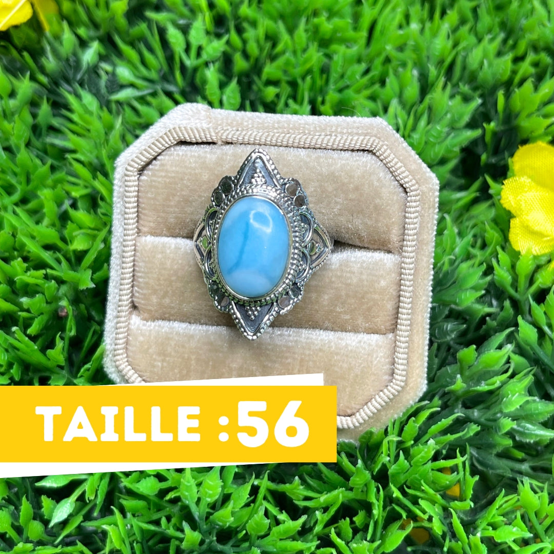 Bague Argent 925 Larimar #28