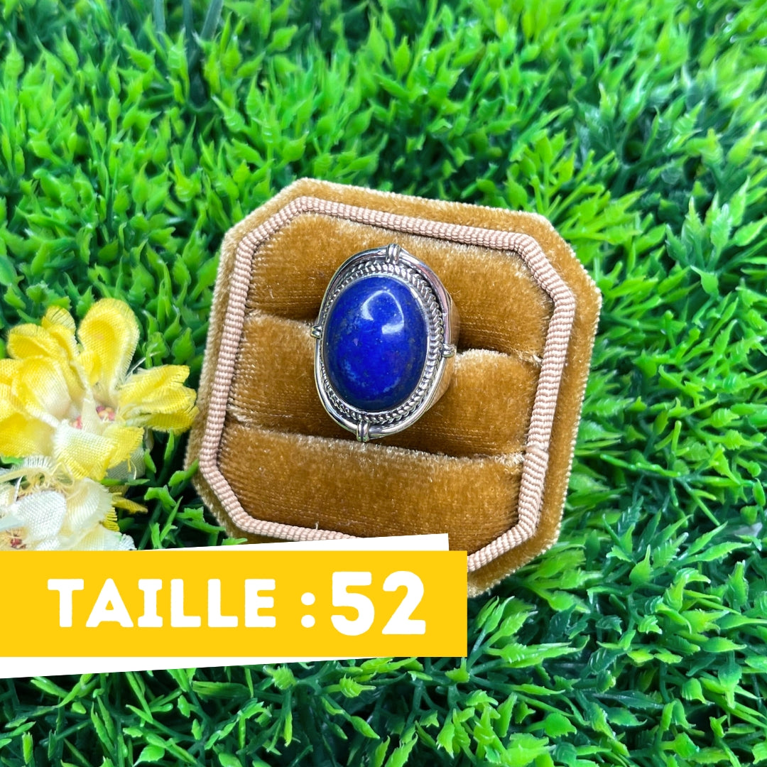 Bague Argent Lapis Lazuli #51