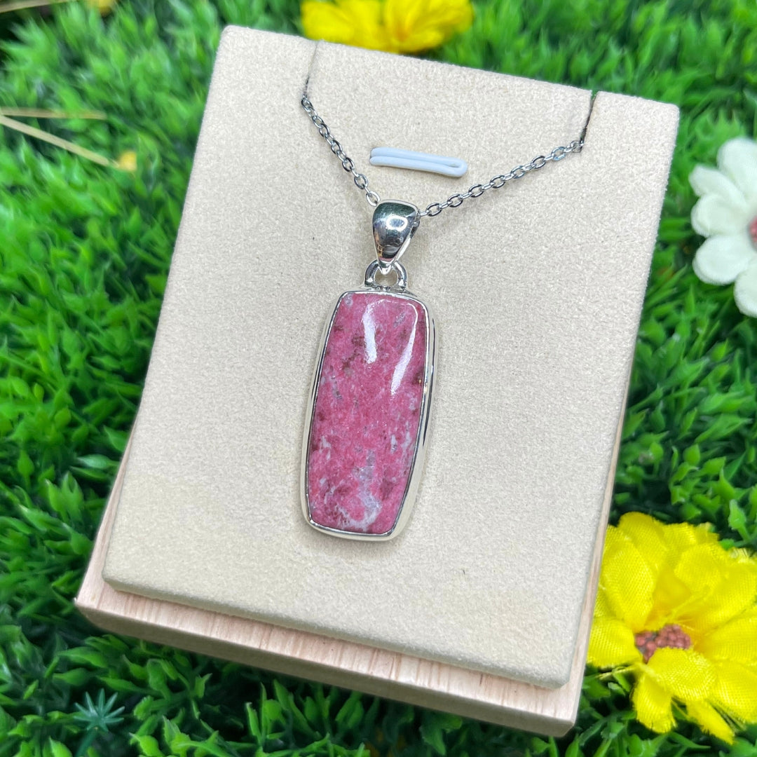 Pendentif Argent Thulite #1