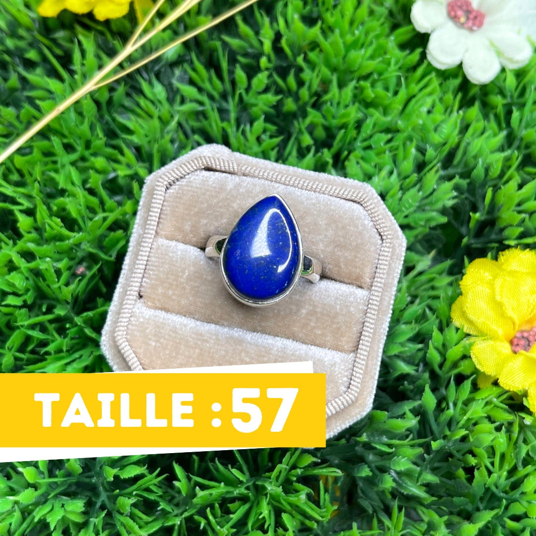 Bague Argent Lapis Lazuli #101