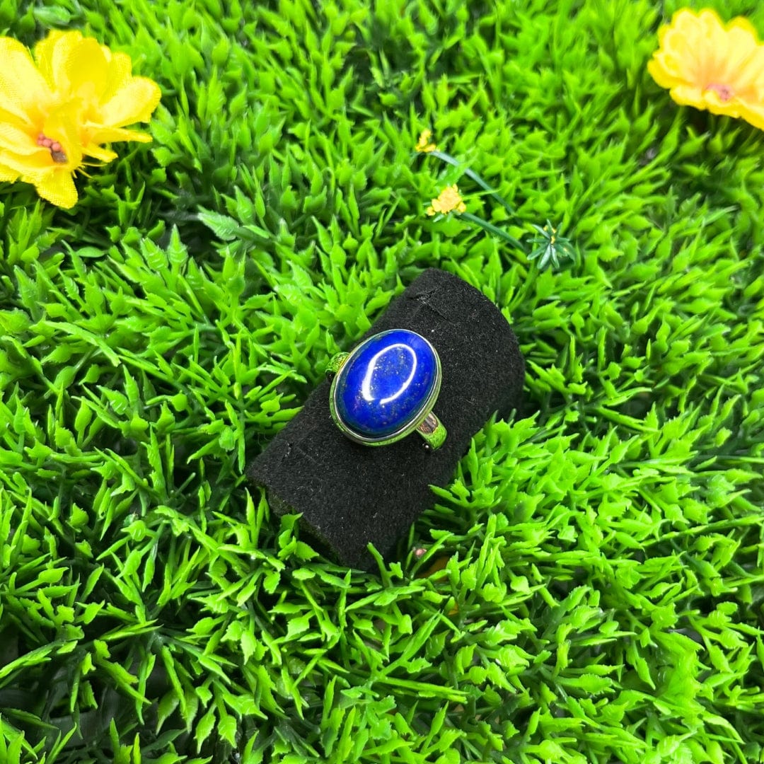 Bague Argent Lapis Lazuli #12