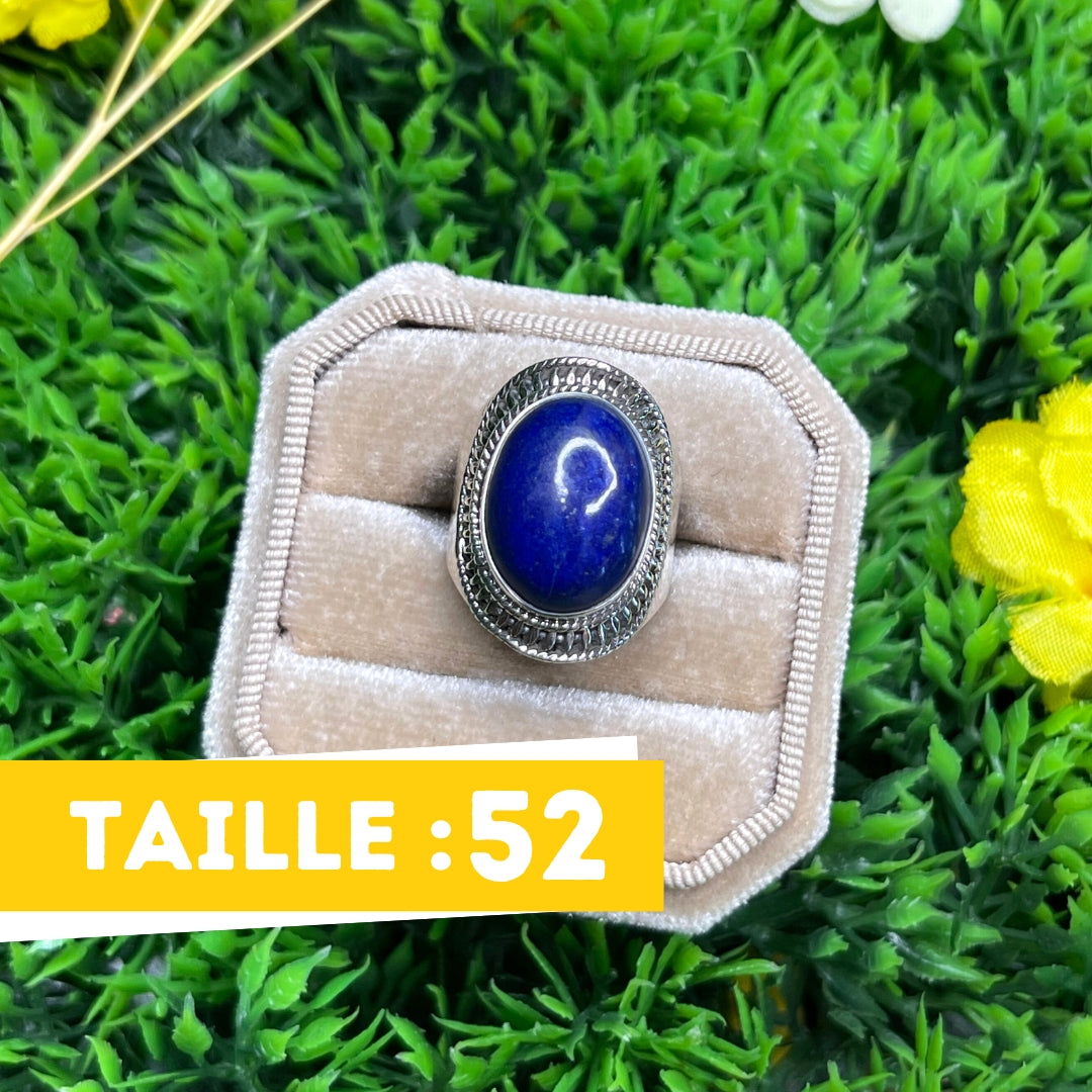 Bague Argent Lapis Lazuli #90