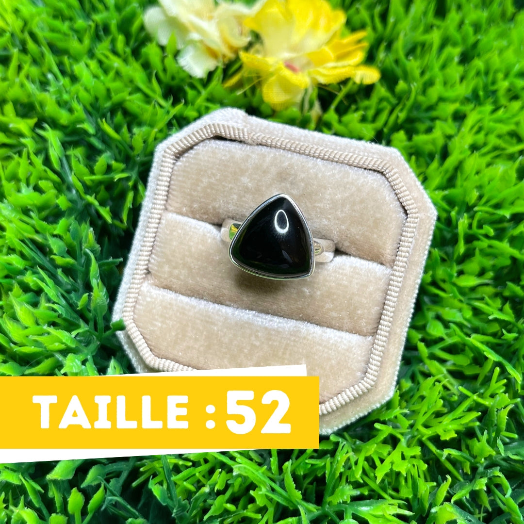 Bague Onyx Argent #26