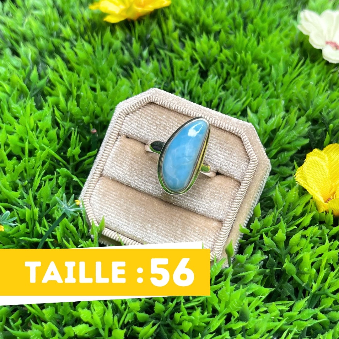 Bague Argent Larimar #26