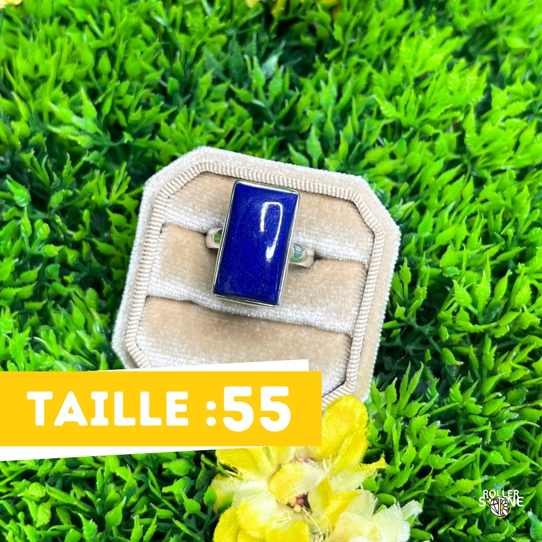 Bague Argent Lapis Lazuli #126