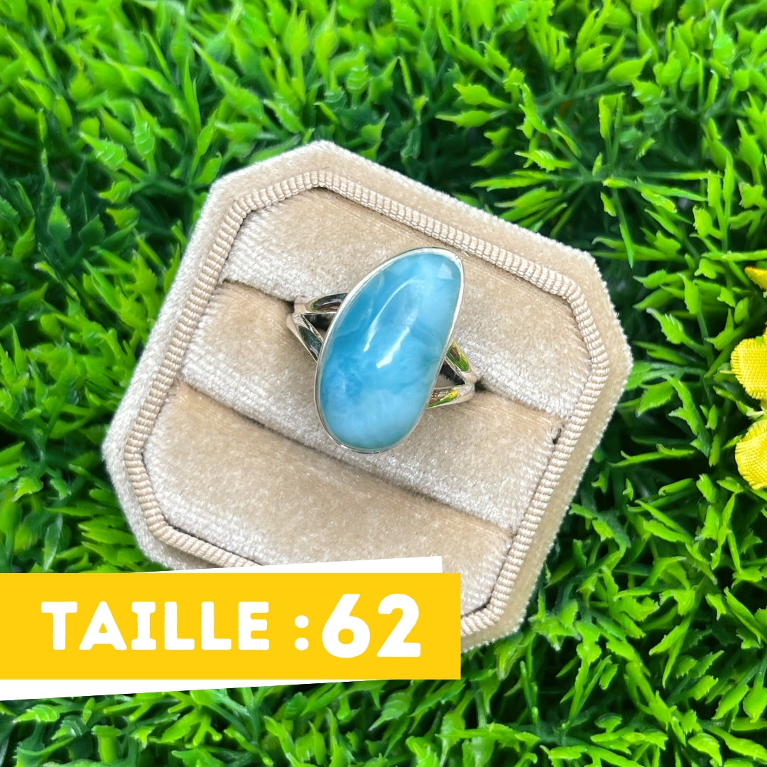 Bague Argent Larimar #98