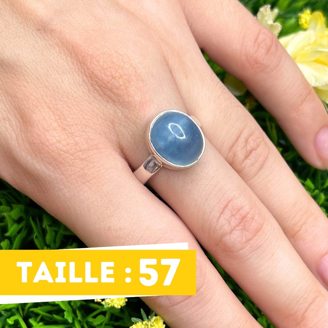 Bague Argent Aigue Marine #9