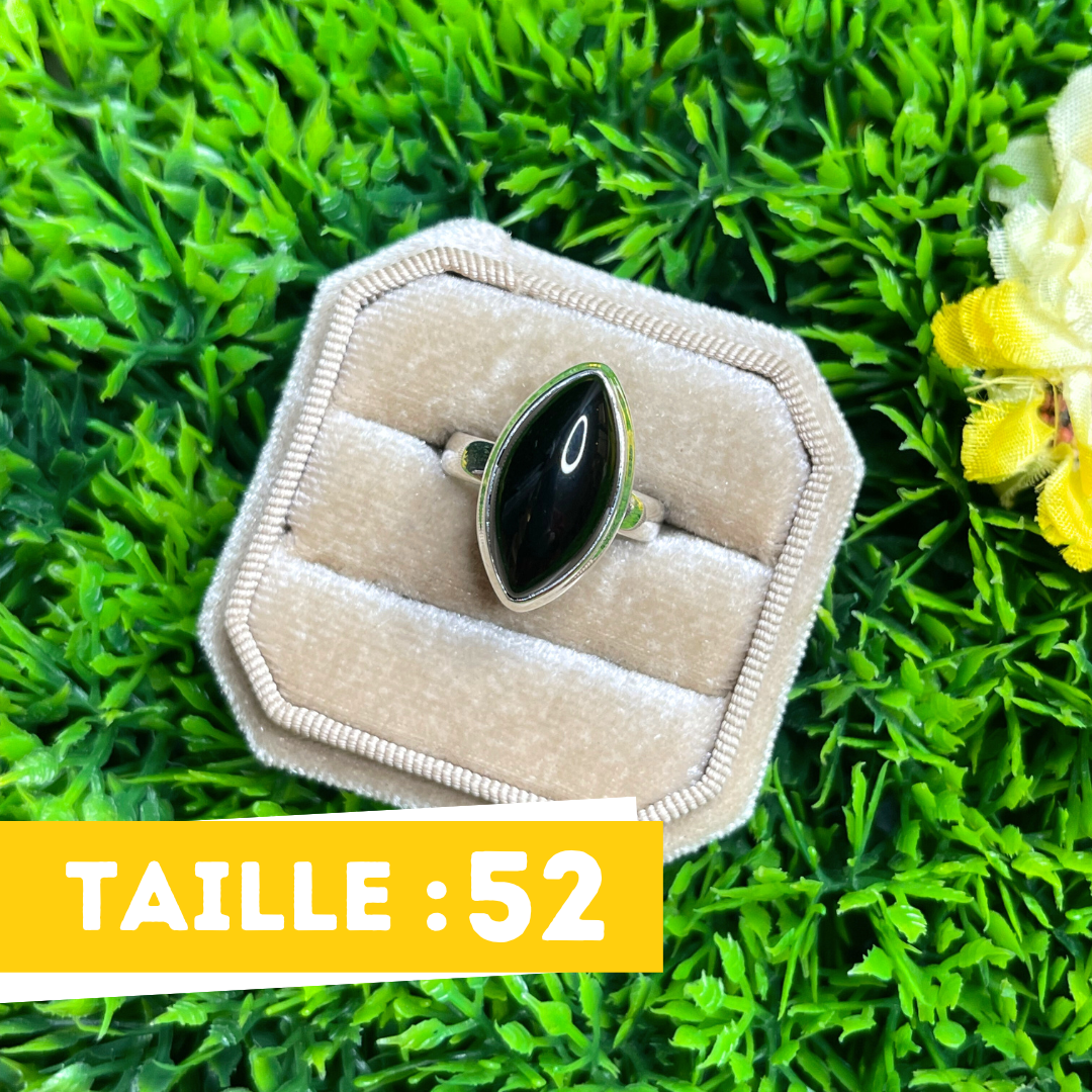 Bague Onyx Argent #10