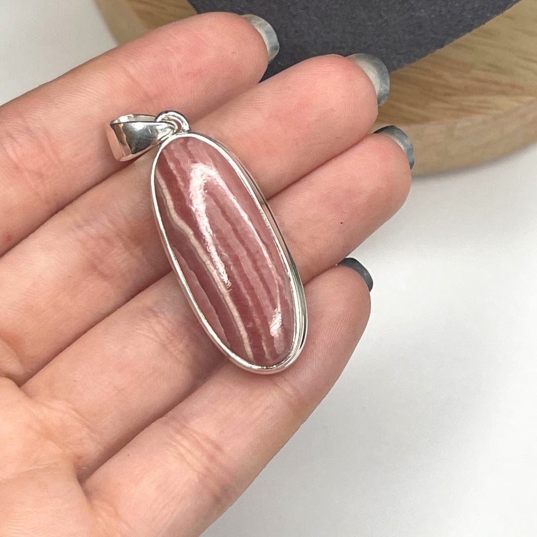 Pendentif Argent Rhodochrosite #16