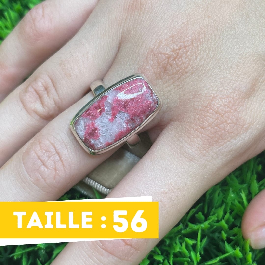 Bague Argent Thulite #27