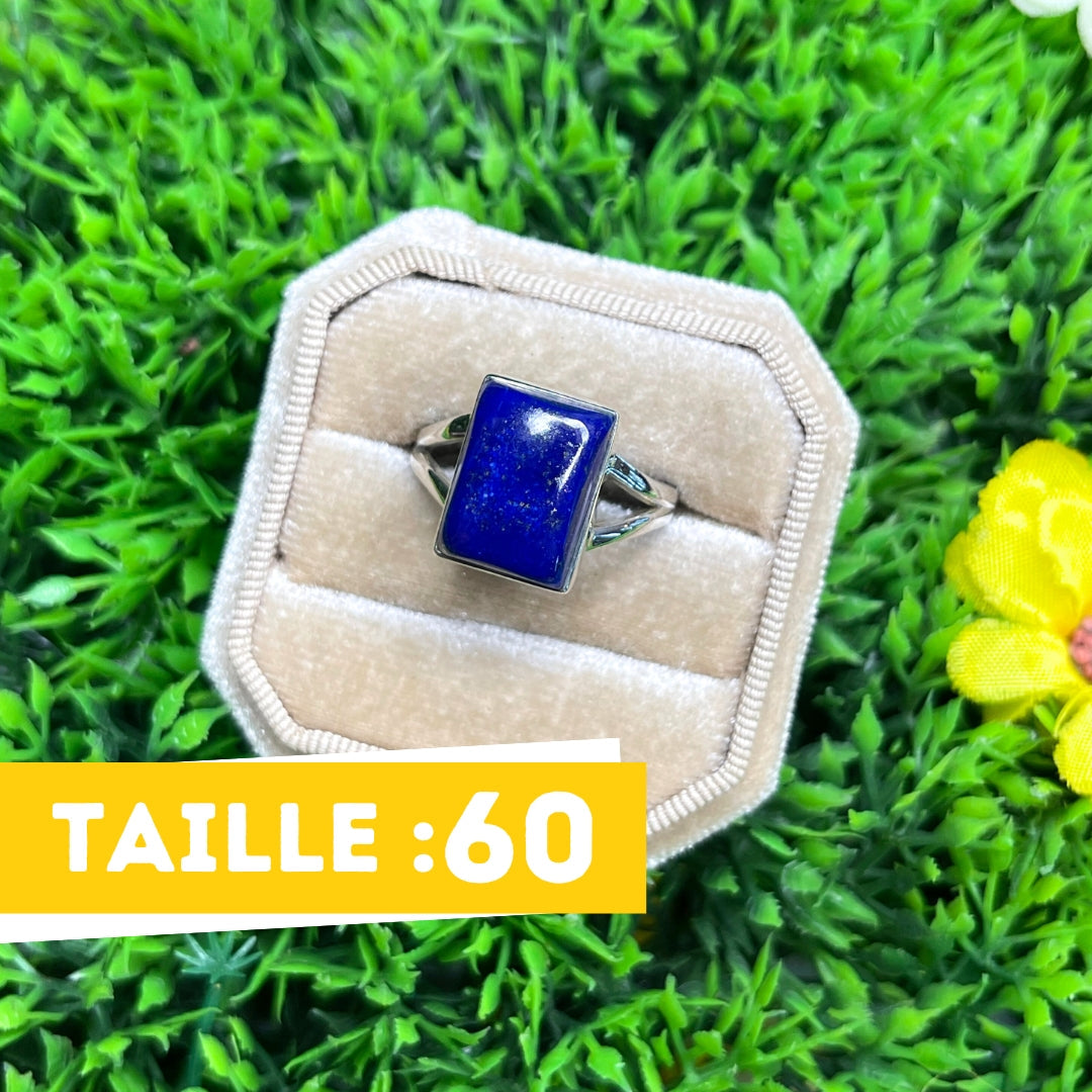 Bague Argent Lapis Lazuli #81