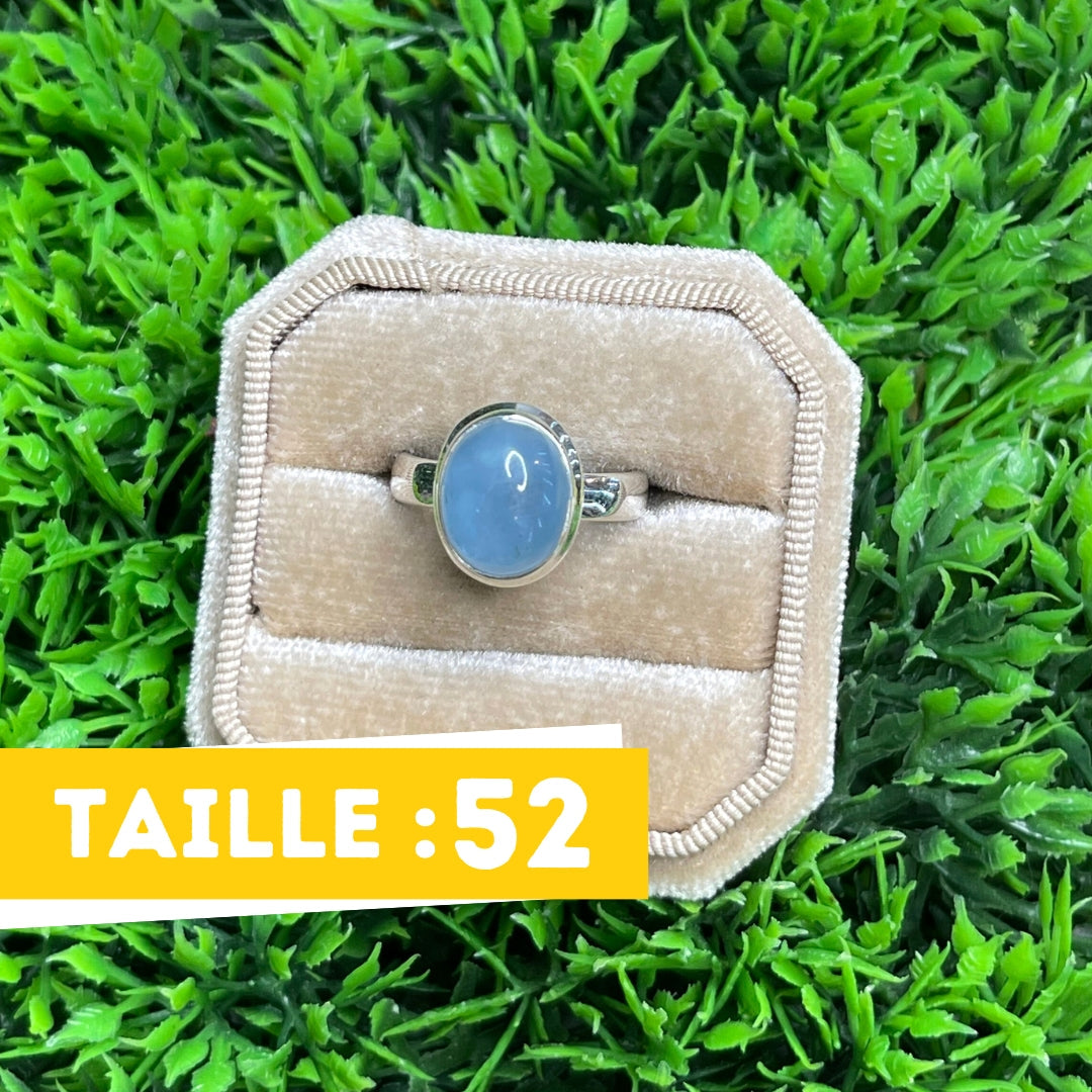 Bague Argent Aigue Marine #87