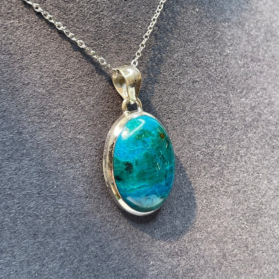 Pendentif Chrysocolle Pérou #1