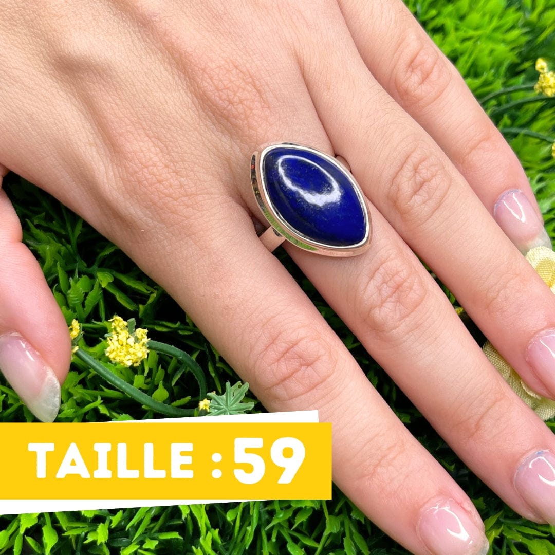 Bague Argent Lapis Lazuli #46