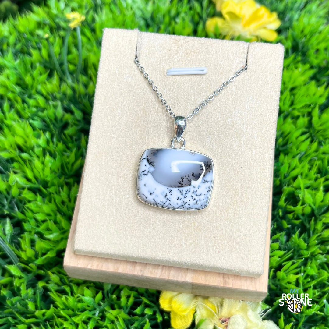 Pendentif Opale Dendrite #5