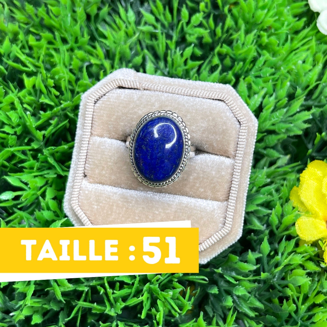 Bague Argent Lapis Lazuli #71