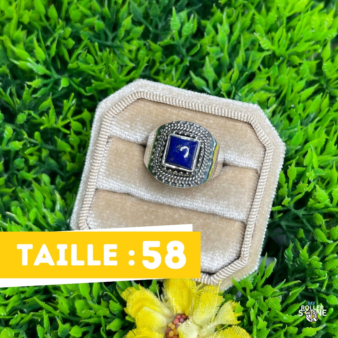 Bague Argent 925 Lapis Lazuli #216