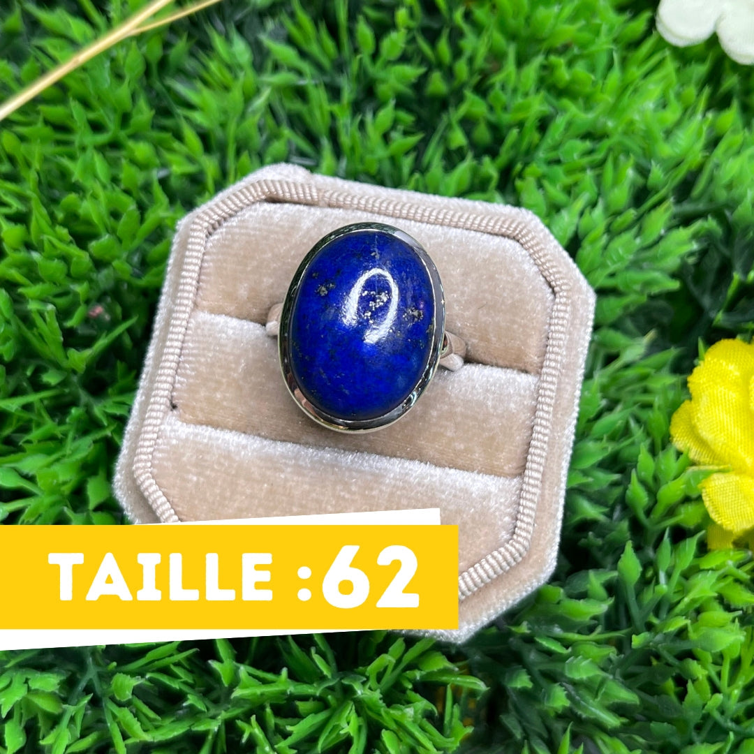 Bague Argent Lapis Lazuli #100