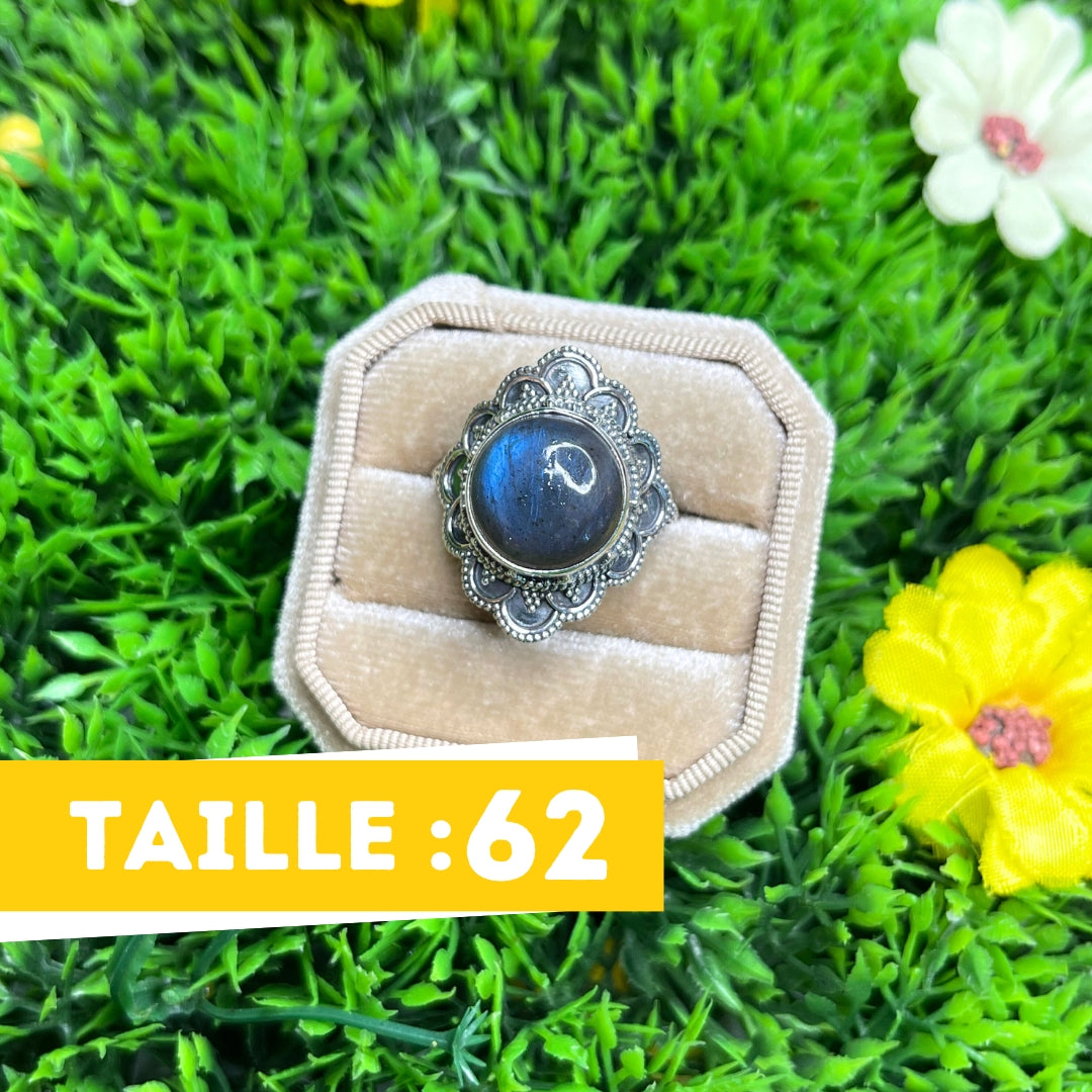 Bague Labradorite Bluefire Argent 925 #29