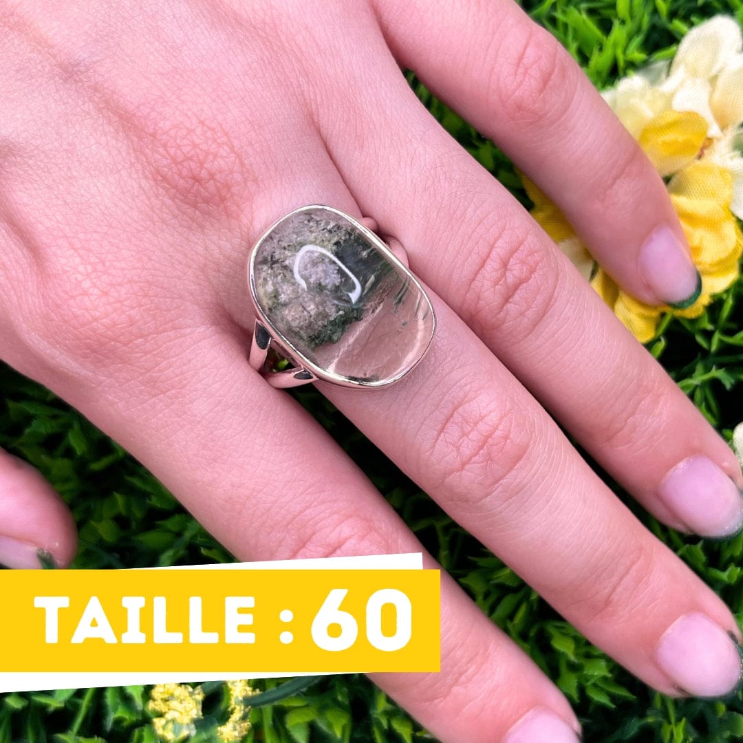 Bague Argent Lodolite #22