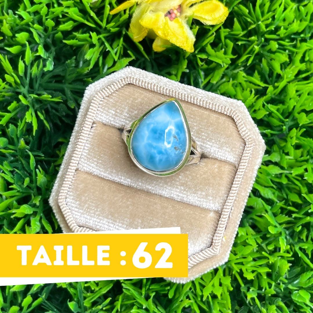 Bague Argent Larimar #62