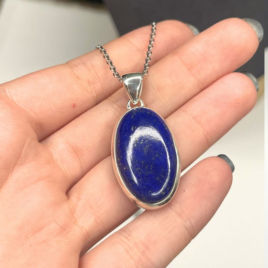 Pendentif Argent 925 Lapis Lazuli #18