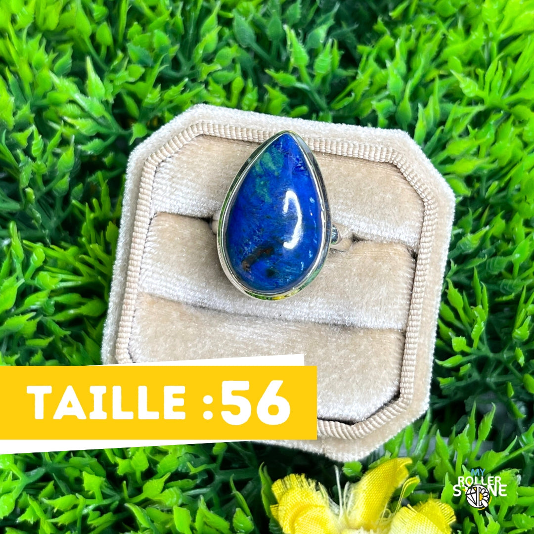 Bague Argent 925 Azurite #1