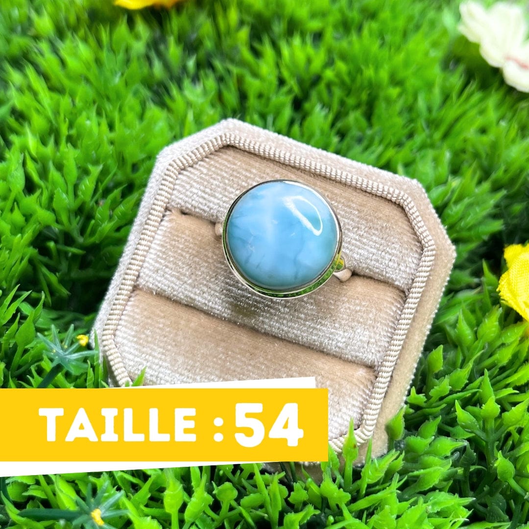 Bague Argent Larimar #25