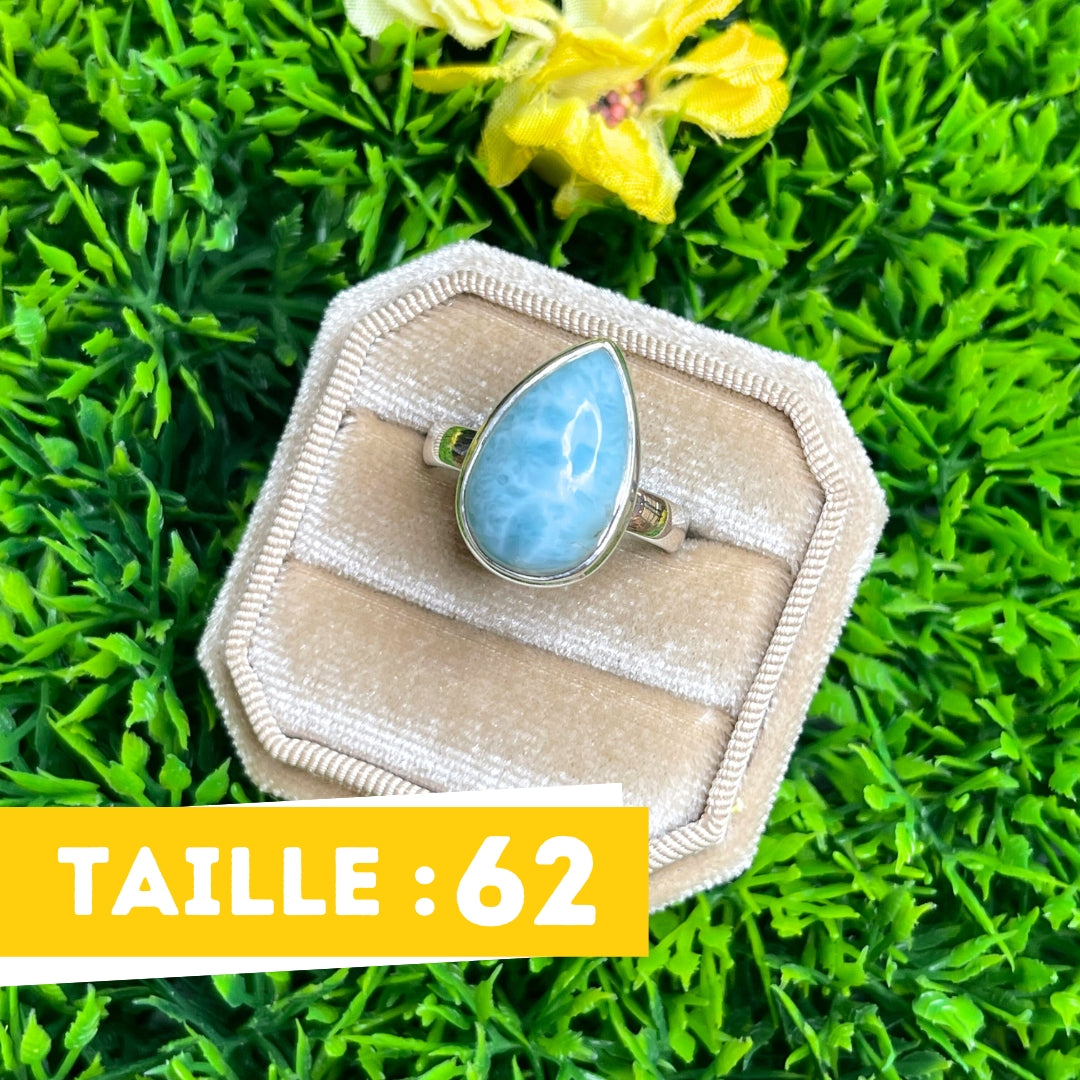 Bague Argent Larimar #72