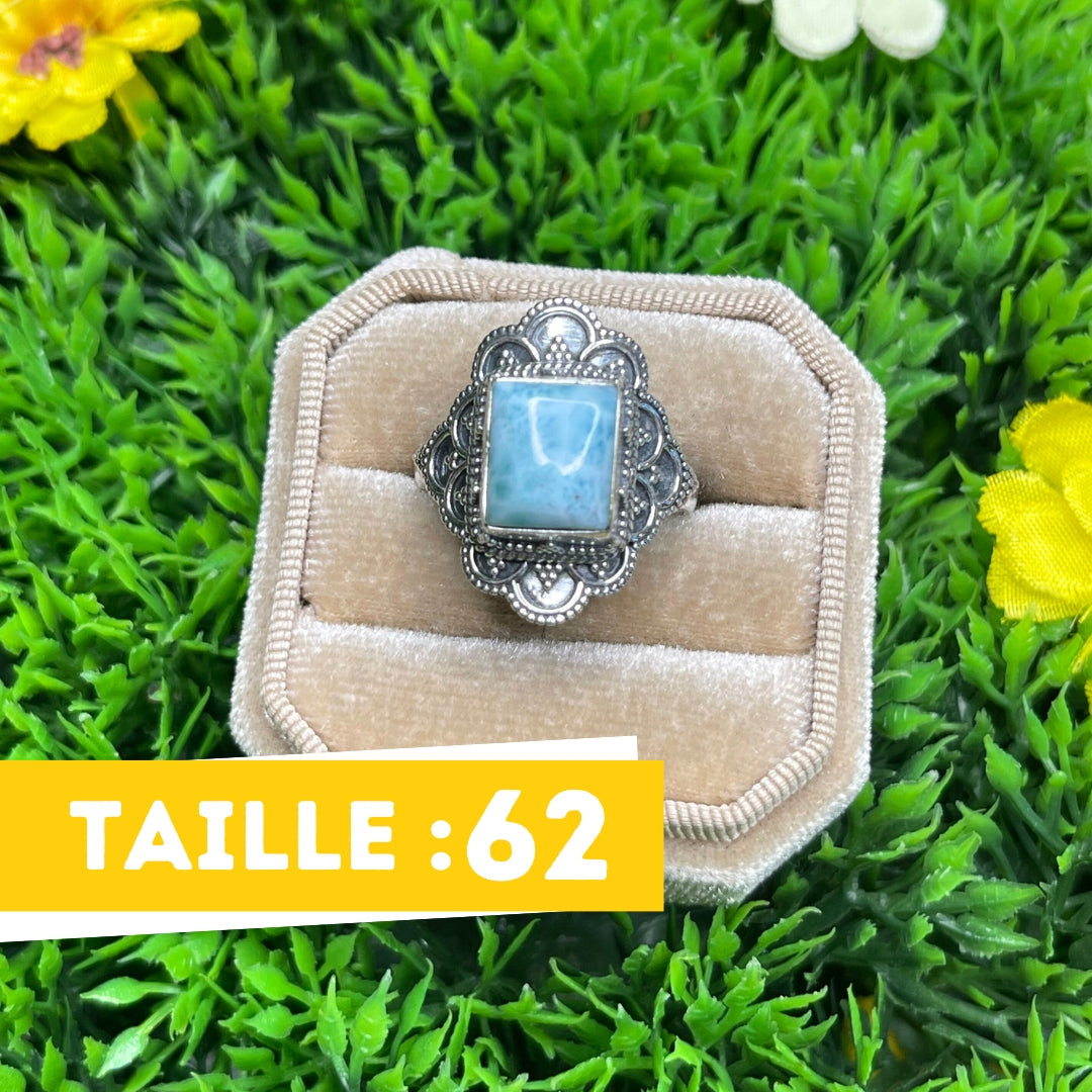 Bague Argent 925 Larimar #37