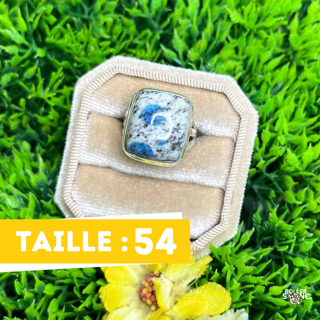 Bague Argent 925 Jaspe K2 #9