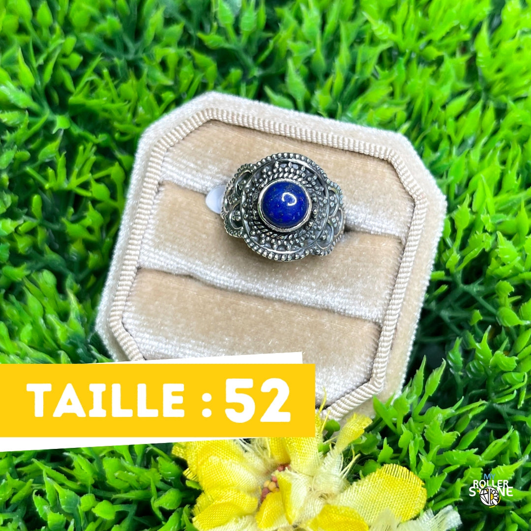 Bague Argent 925 Lapis Lazuli #187