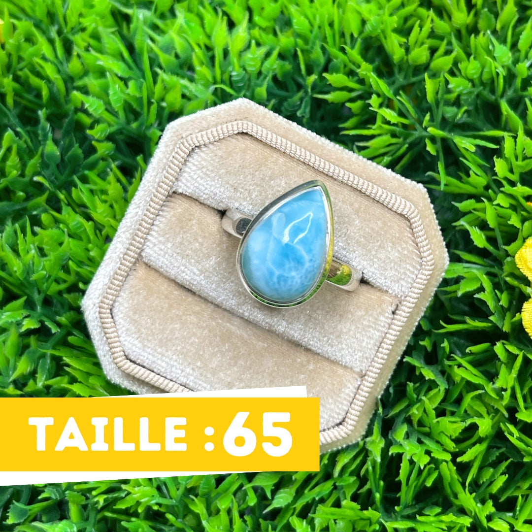 Bague Argent Larimar #119