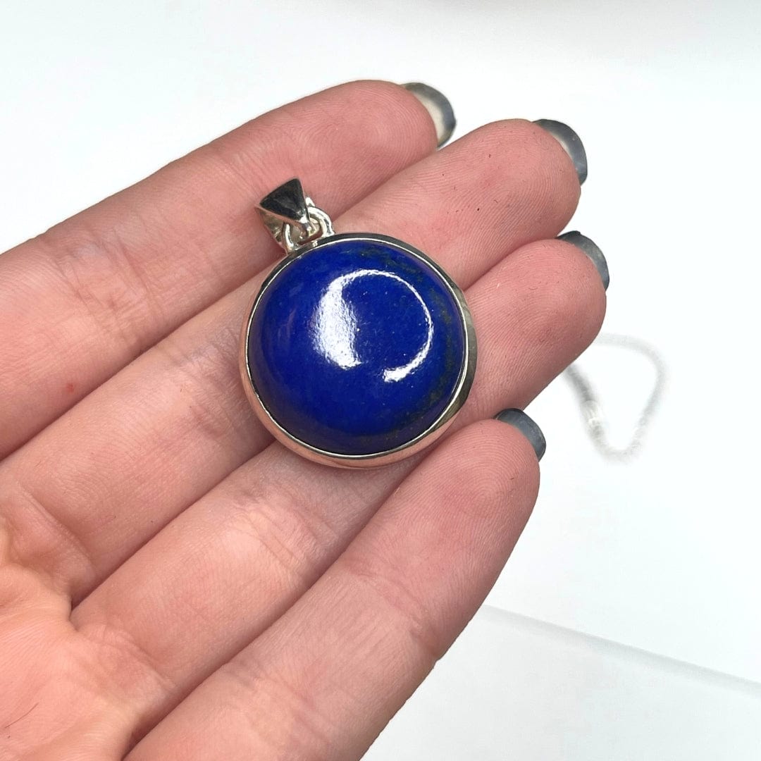 Pendentif Argent 925 Lapis Lazuli #25