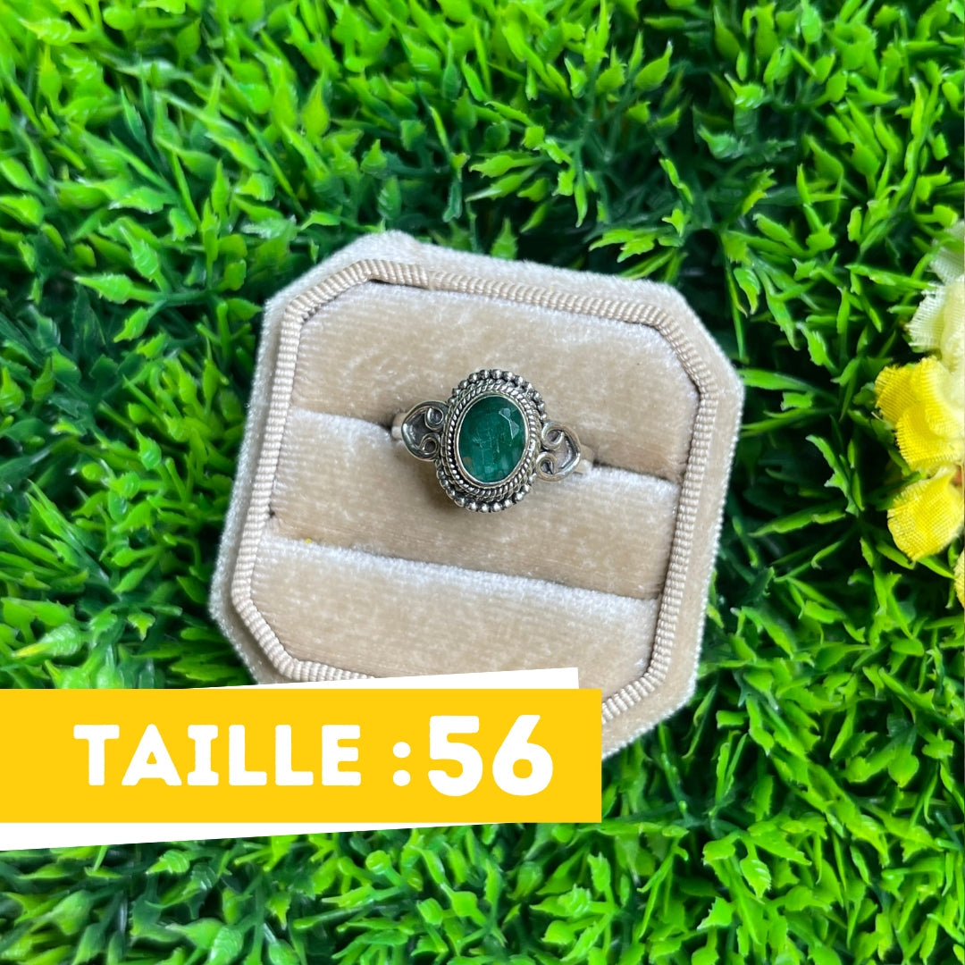 Bague Emeraude #9