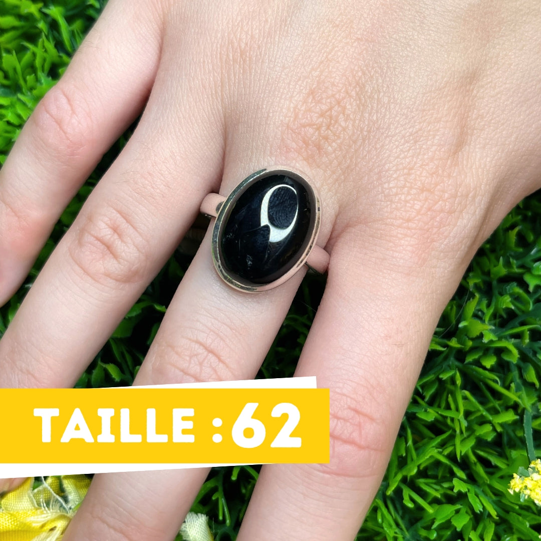 Bague Onyx Argent #21