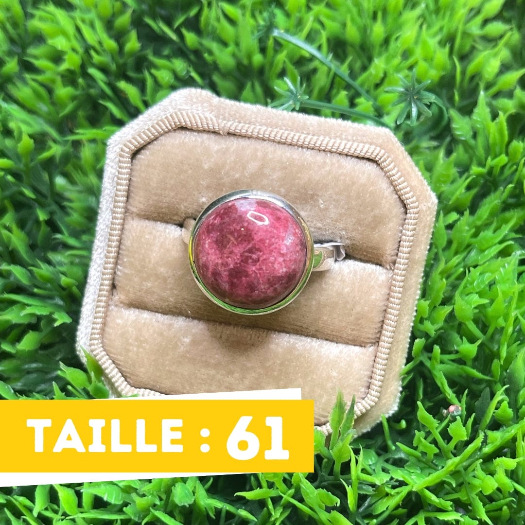 Bague Argent Thulite #25