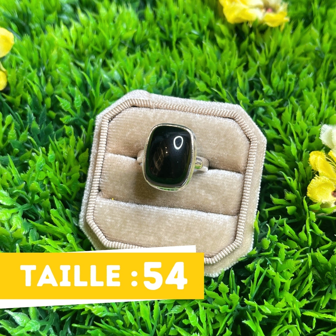 Bague Onyx Argent #18