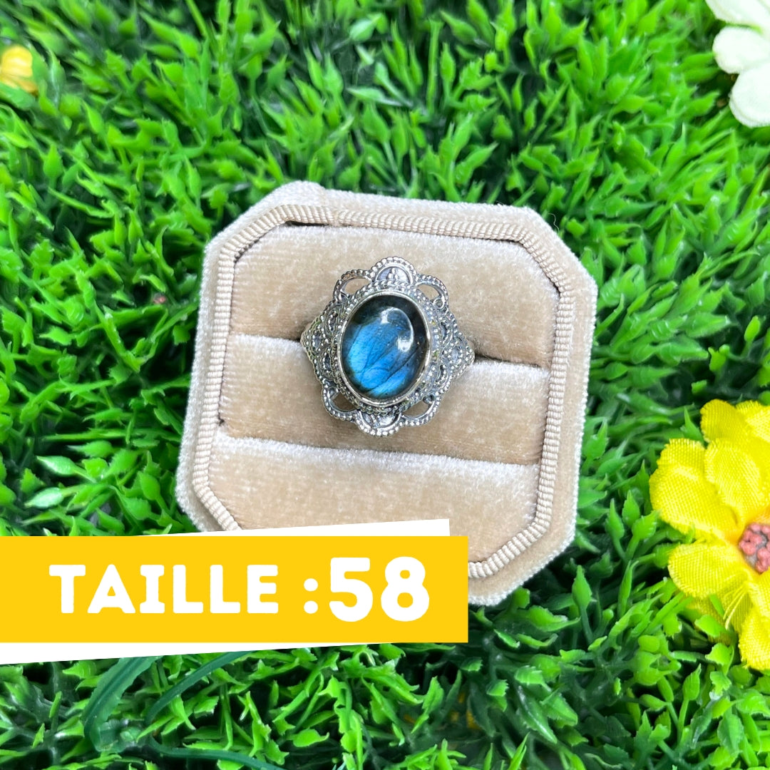 Bague Labradorite Bluefire Argent 925 #3