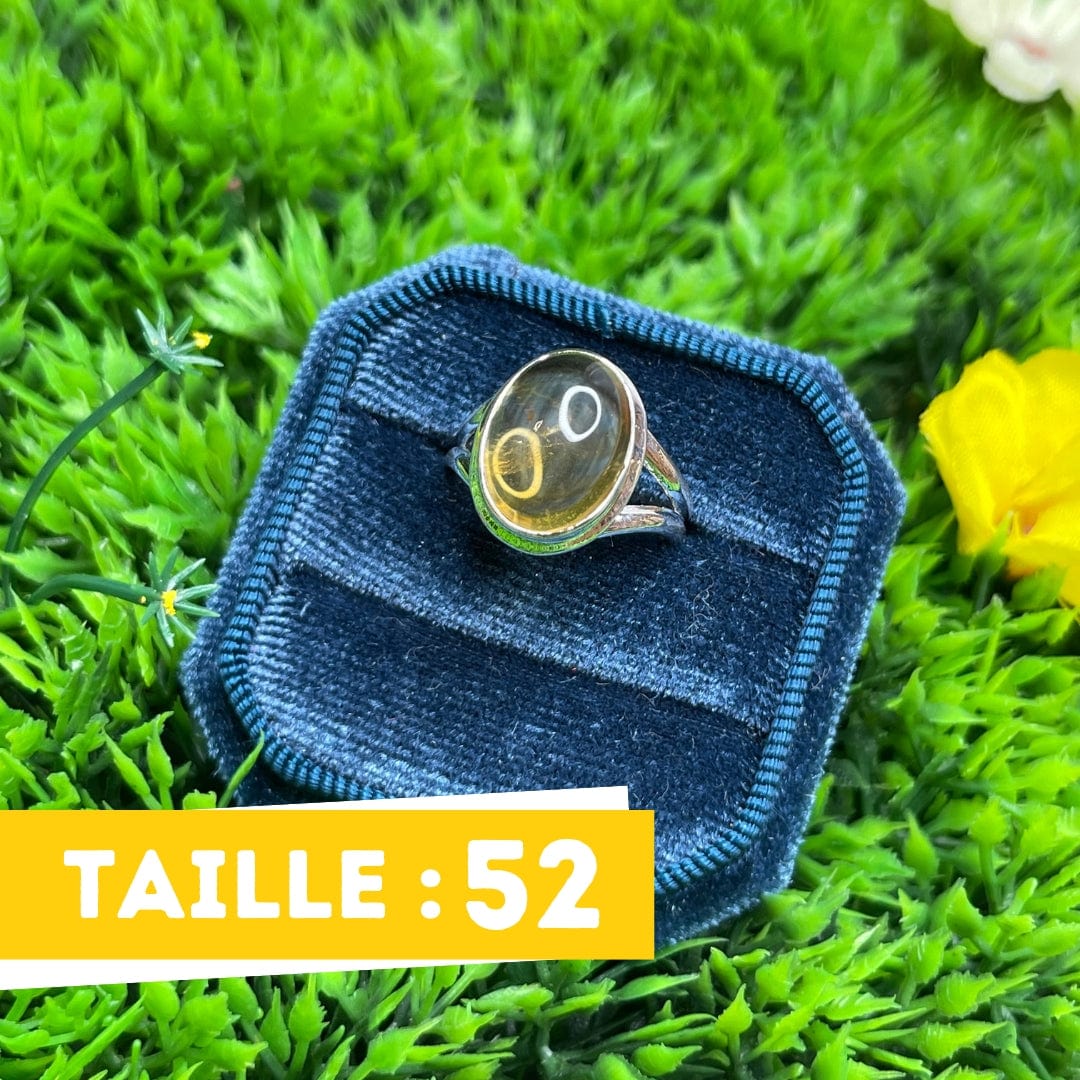 Bague Argent Citrine #6