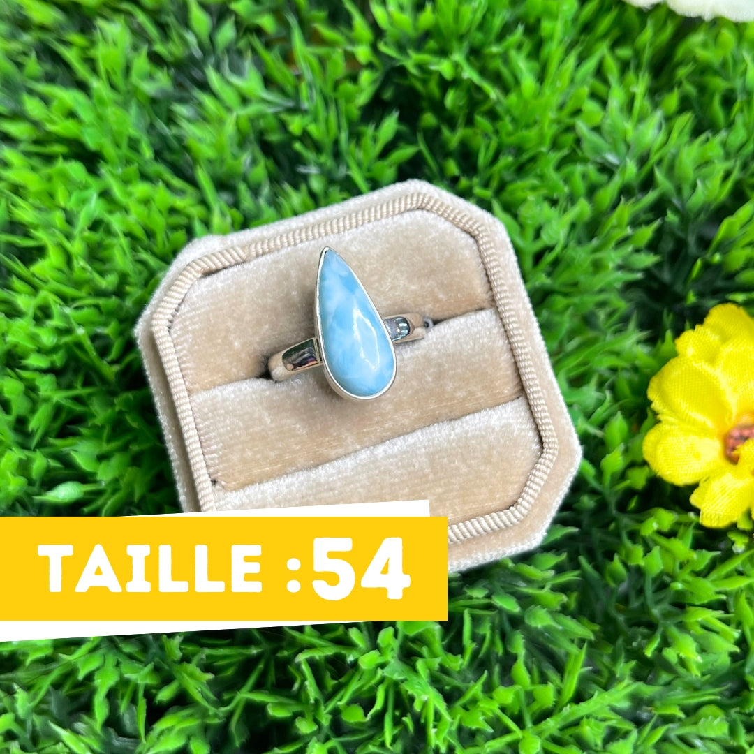 Bague Argent 925 Larimar #151