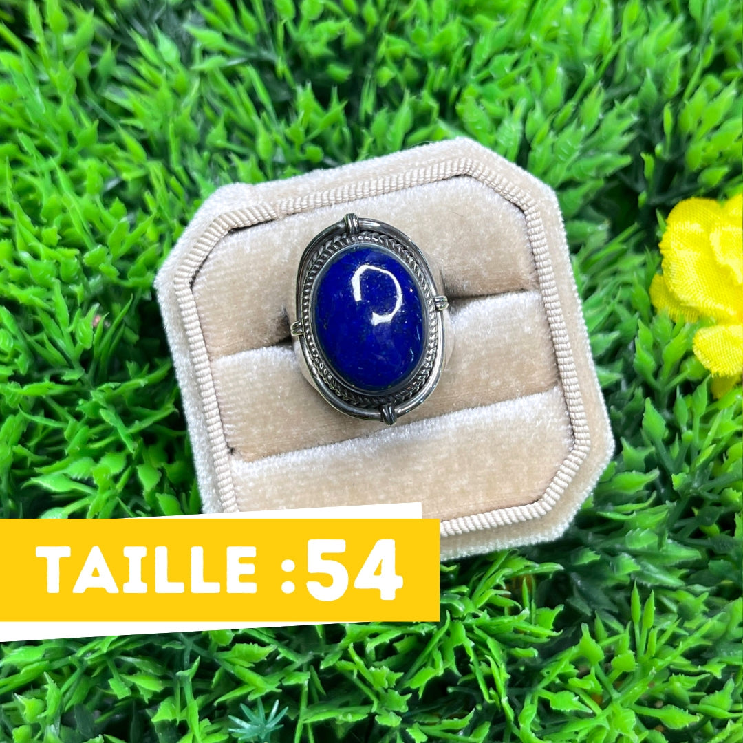 Bague Argent Lapis Lazuli #68