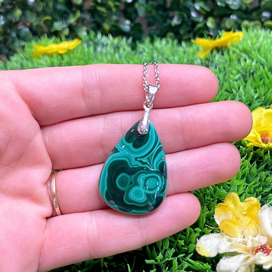 Pendentif Malachite #25