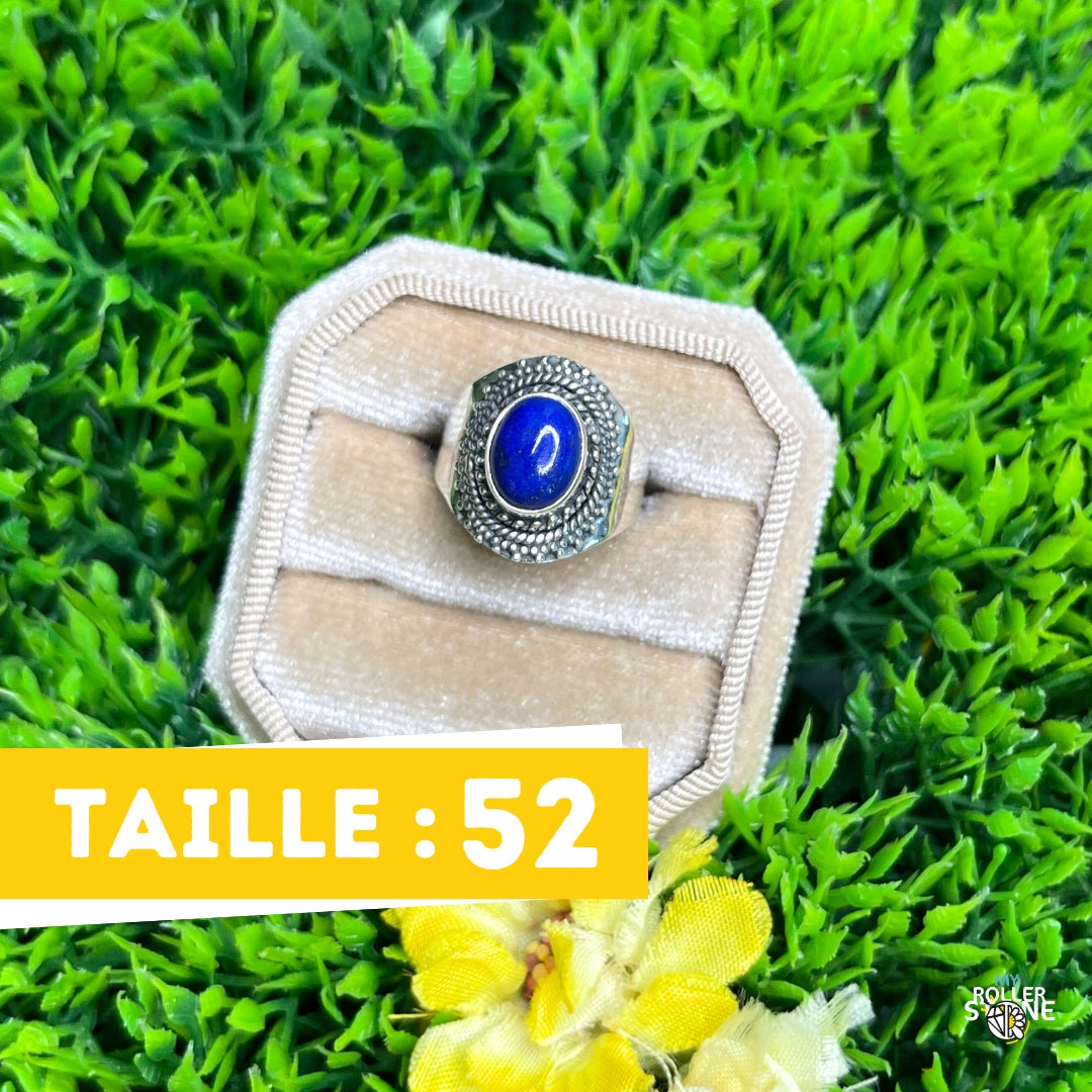 Bague Argent 925 Lapis Lazuli #190