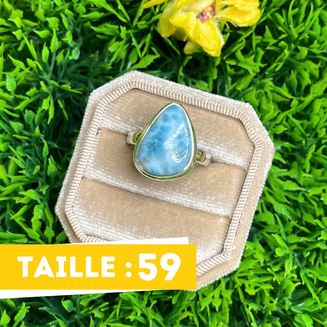 Bague Argent Larimar #67