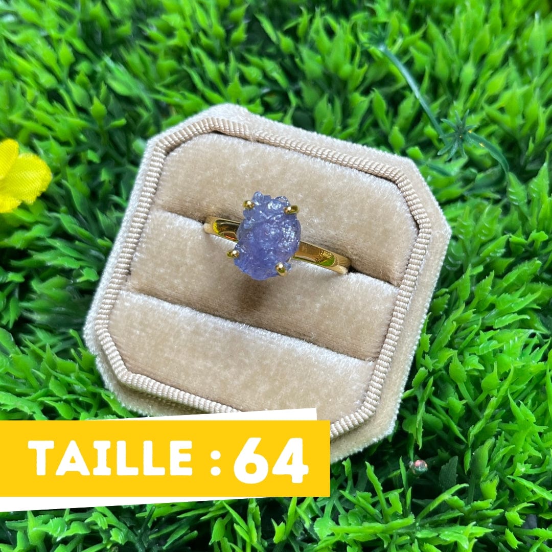 Bague Plaqué Or Tanzanite #14