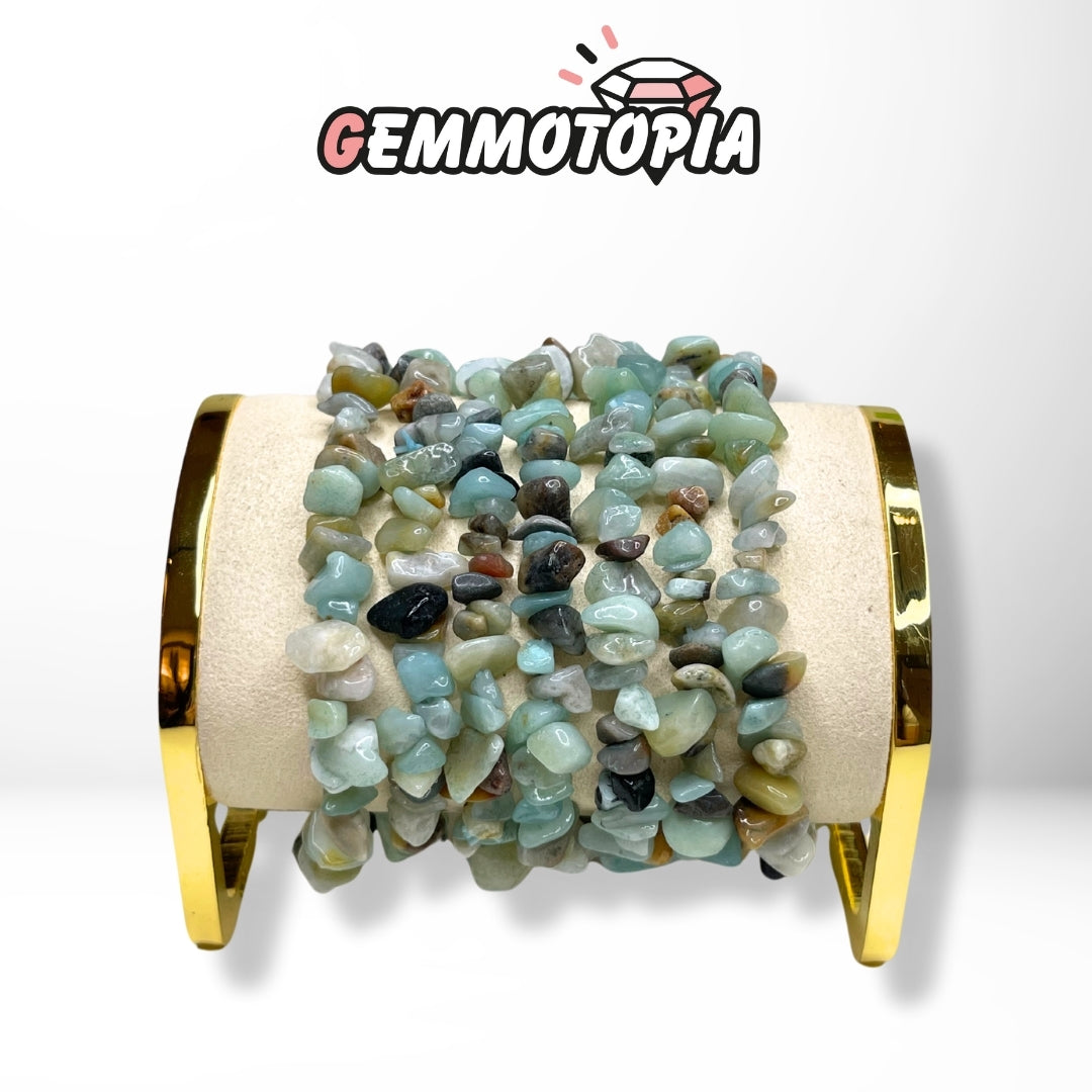 Bracelet Chips Amazonite