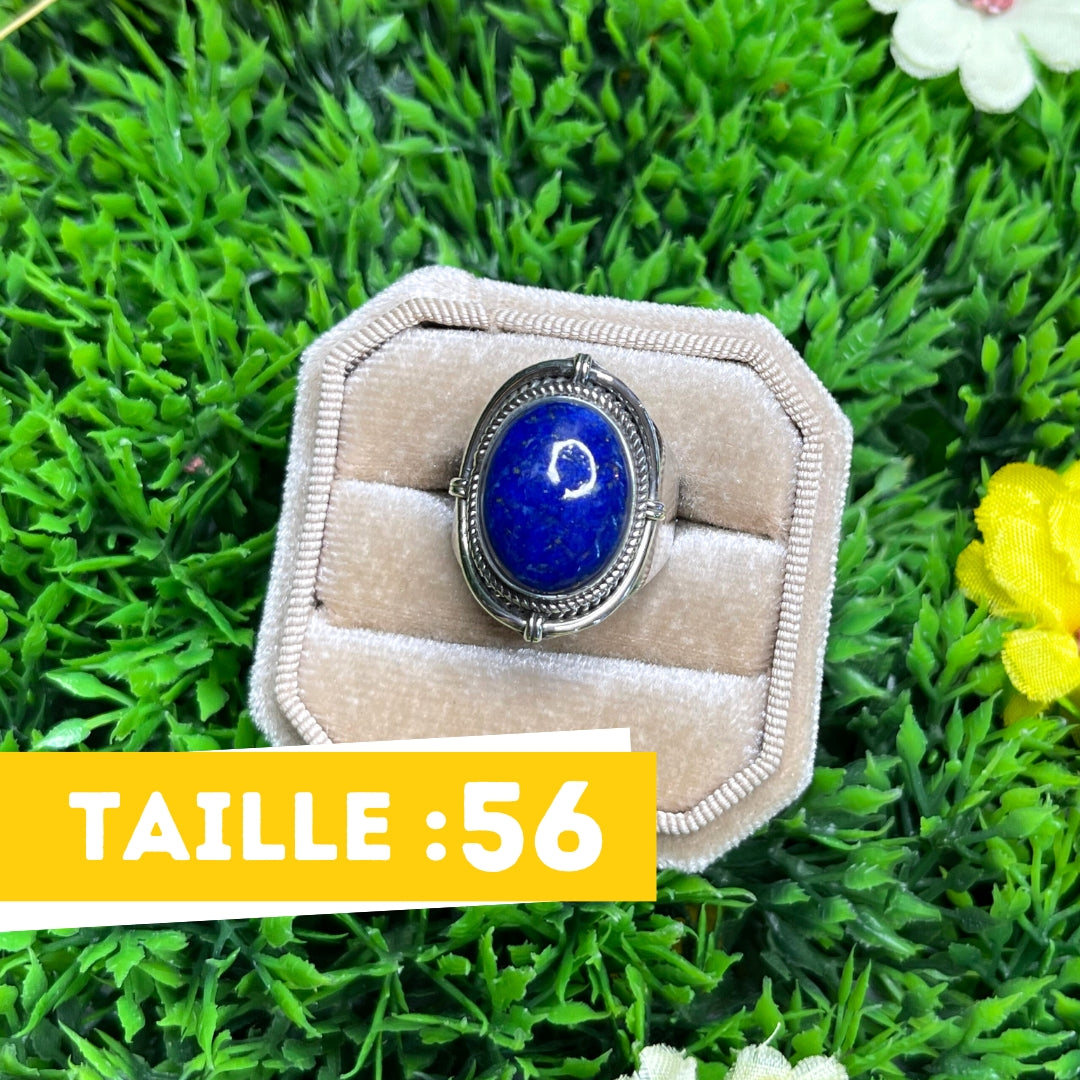 Bague Argent Lapis Lazuli #95